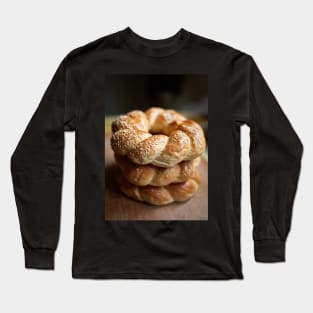 Stack of bagels Long Sleeve T-Shirt